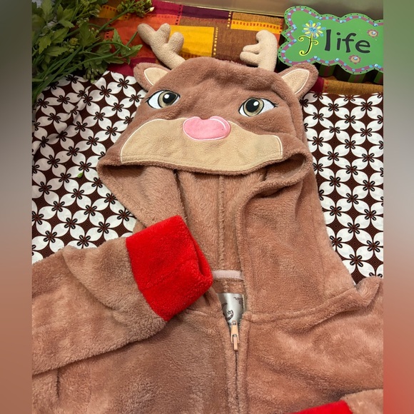 Pj Coutore Adult onesie Reindeer - Picture 2 of 14